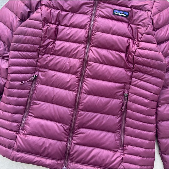 Patagonia Down Sweater Zip Up Jacket Packable Coat Women’s Small - Picture 3 of 10